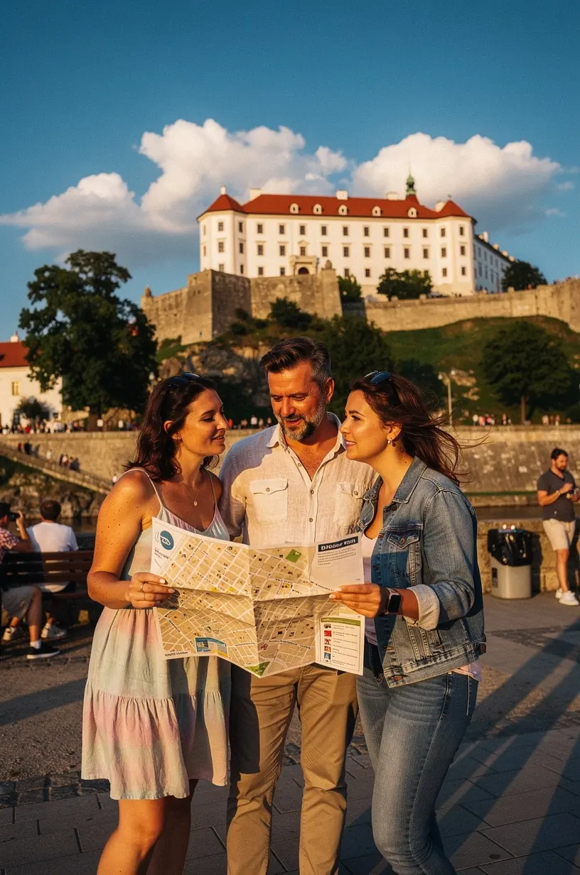 Detailný pohľad na plán cesty vytvorený agentúrou špecializovanou na offline plánovanie výletov po Slovensku.